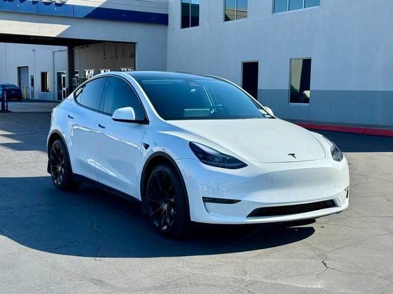 TESLA MODEL Y 2020 5YJYGDEEXLF027254 image
